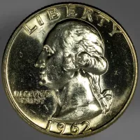 1962-D Washington Quarter