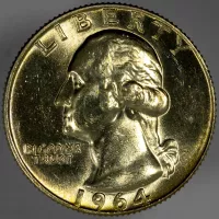 1964 Washington Quarter