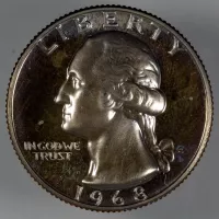 1968-S Washington Quarter (Proof)