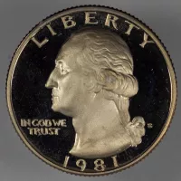 1981-S Washington Quarter (Proof - Type 1)