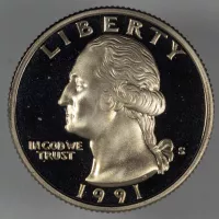 1991-S Washington Quarter (Proof)