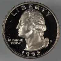 1992-S Washington Quarter (Proof)
