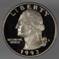 1993-S Washington Quarter (Proof)