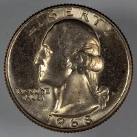 1968-D Washington Quarter