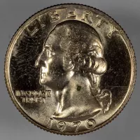 1970 Washington Quarter