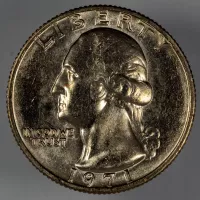 1971 Washington Quarter