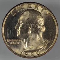 1980-D Washington Quarter
