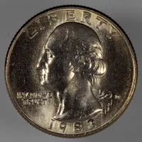 1983-D Washington Quarter