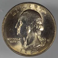 1985 Washington Quarter