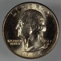 1986 Washington Quarter
