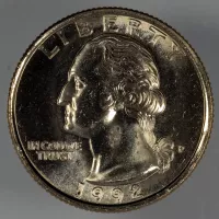 1992 Washington Quarter