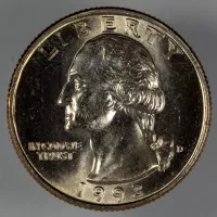 1993-D Washington Quarter