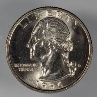 1996-D Washington Quarter