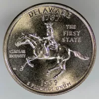 1999 P Washington Quarter - Delaware