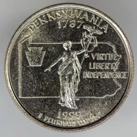 1999 P Washington Quarter - Pennsylvania