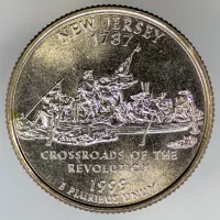 1999 D Washington Quarter - New Jersey