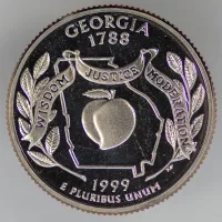 1999 S Washington Quarter - Georgia - Proof