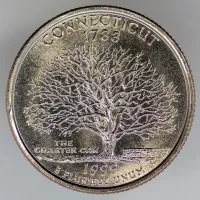 1999 P Washington Quarter - Connecticut