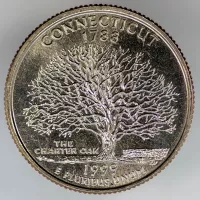 1999 D Washington Quarter - Connecticut