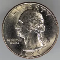 1986-D Washington Quarter