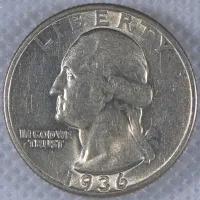 1936 Washington Quarter