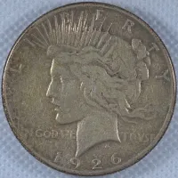 1926-S Silver Peace Dollar