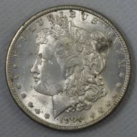 1890-P Morgan Dollar