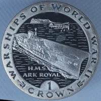 1993 Gibraltar Crown - USS Ark Royal