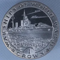 1993 Gibraltar Crown - HMS Penelope