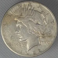 1922-S Peace Dollar