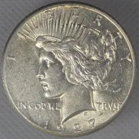 1927 Peace Dollar