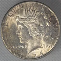 1926-D Peace Dollar