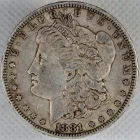 1881-P Morgan