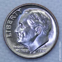 1981-D Roosevelt Dime