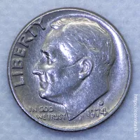 1974-D Roosevelt Dime
