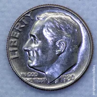 1980-P Roosevelt Dime
