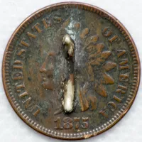 1875 Indian Head - Love Token