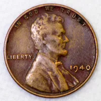 1940 Wheat Penny