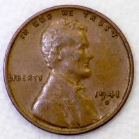 1941-S Wheat Penny