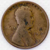 1910 Lincoln Wheat Cent