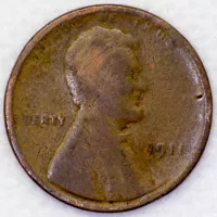 1911 Lincoln Wheat Cent