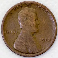 1912 Lincoln Wheat Cent