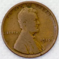 1912 Lincoln Wheat Cent