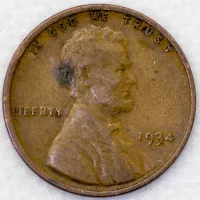 1934 Lincoln Wheat