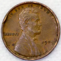 1909 Lincoln Wheat Cent (VDB)