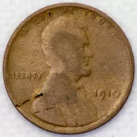 1910 Lincoln Wheat Cent