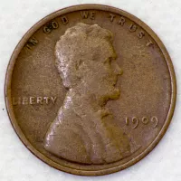 1909 Lincoln Wheat Cent