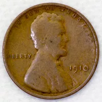 1910 Lincoln Wheat Cent