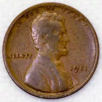 1911 Lincoln Wheat Cent