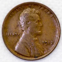 1912 Lincoln Wheat Cent